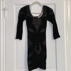bebe bodycon dress